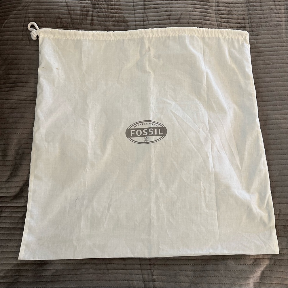 Fossil Large Drawstring Dust Bag